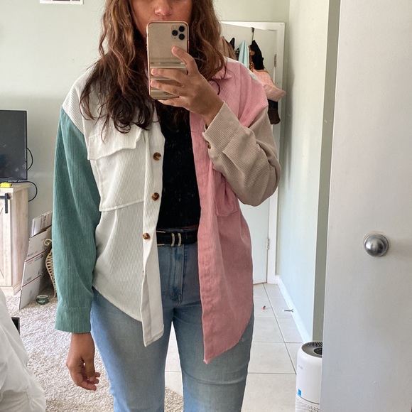 Color block jacket - Picture 3 of 5